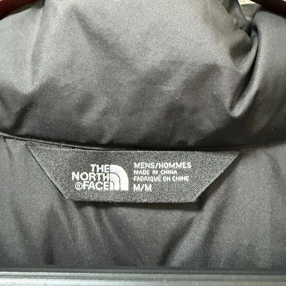 The North Face Mens 550 Down Full Zip Puffer Vest Size M Black Outdoors Packable